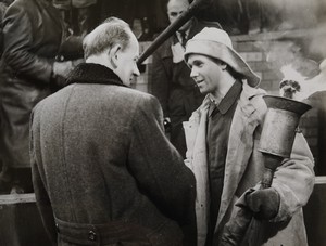 Stanislav Najvert s tehdejším předsedou vlády a budoucím prezidentem Antonínem Zápotockým