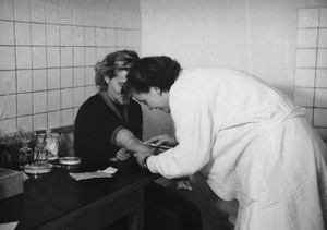 1953 ODBĚR KRVE