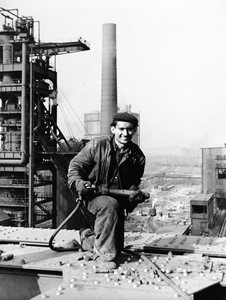  5.11.1953 VÝSTAVBA JEŘÁBU NA RUDU J.MARCIN